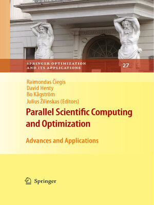 cover image of Parallel Scientific Computing and Optimization